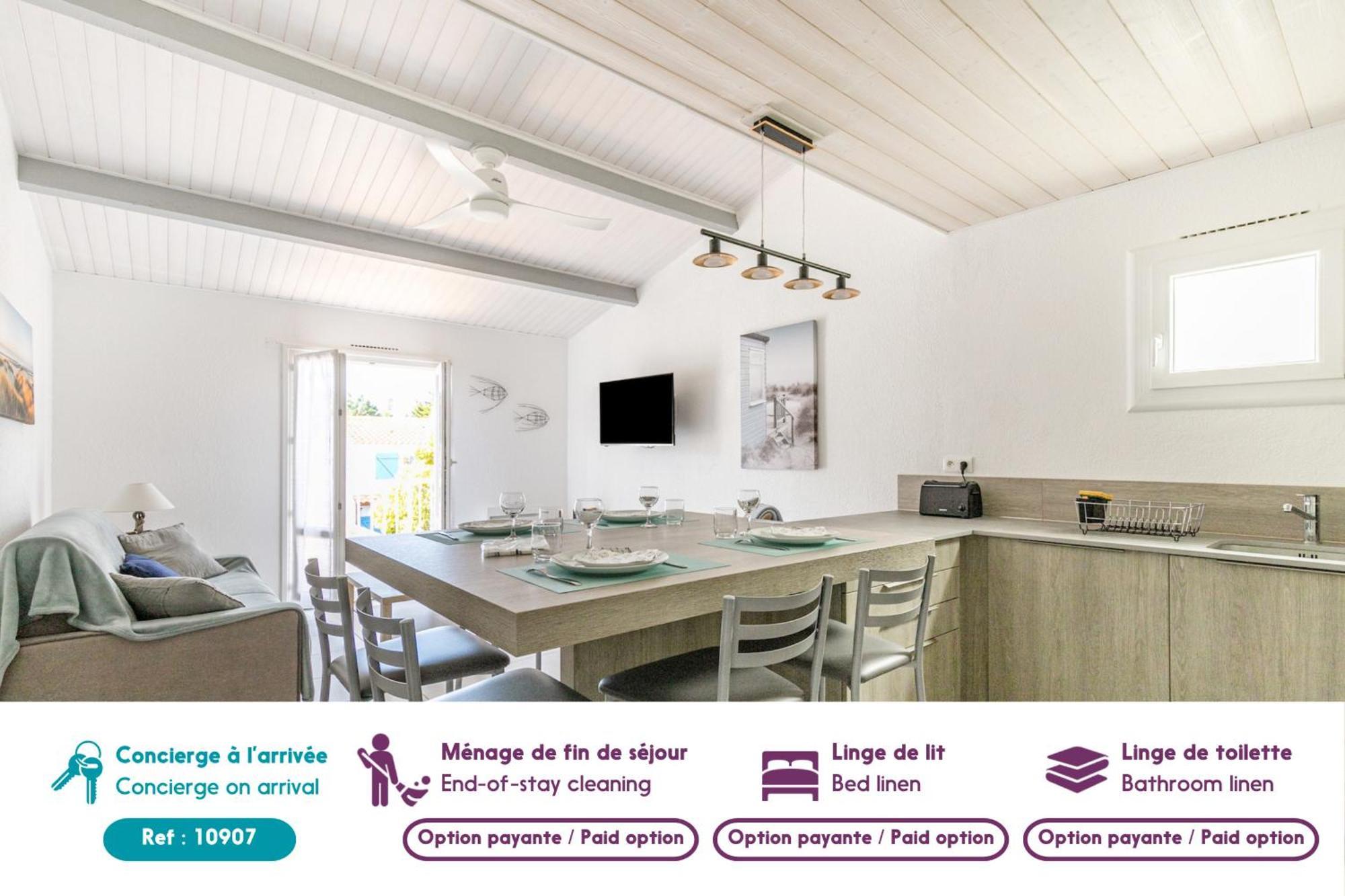 Appartement Pour 4 - 450M Plage Des Sables D'Or La Gueriniere ภายนอก รูปภาพ